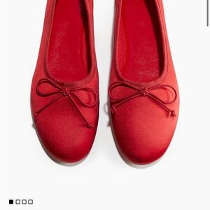 H&M Vibrant Red Flats